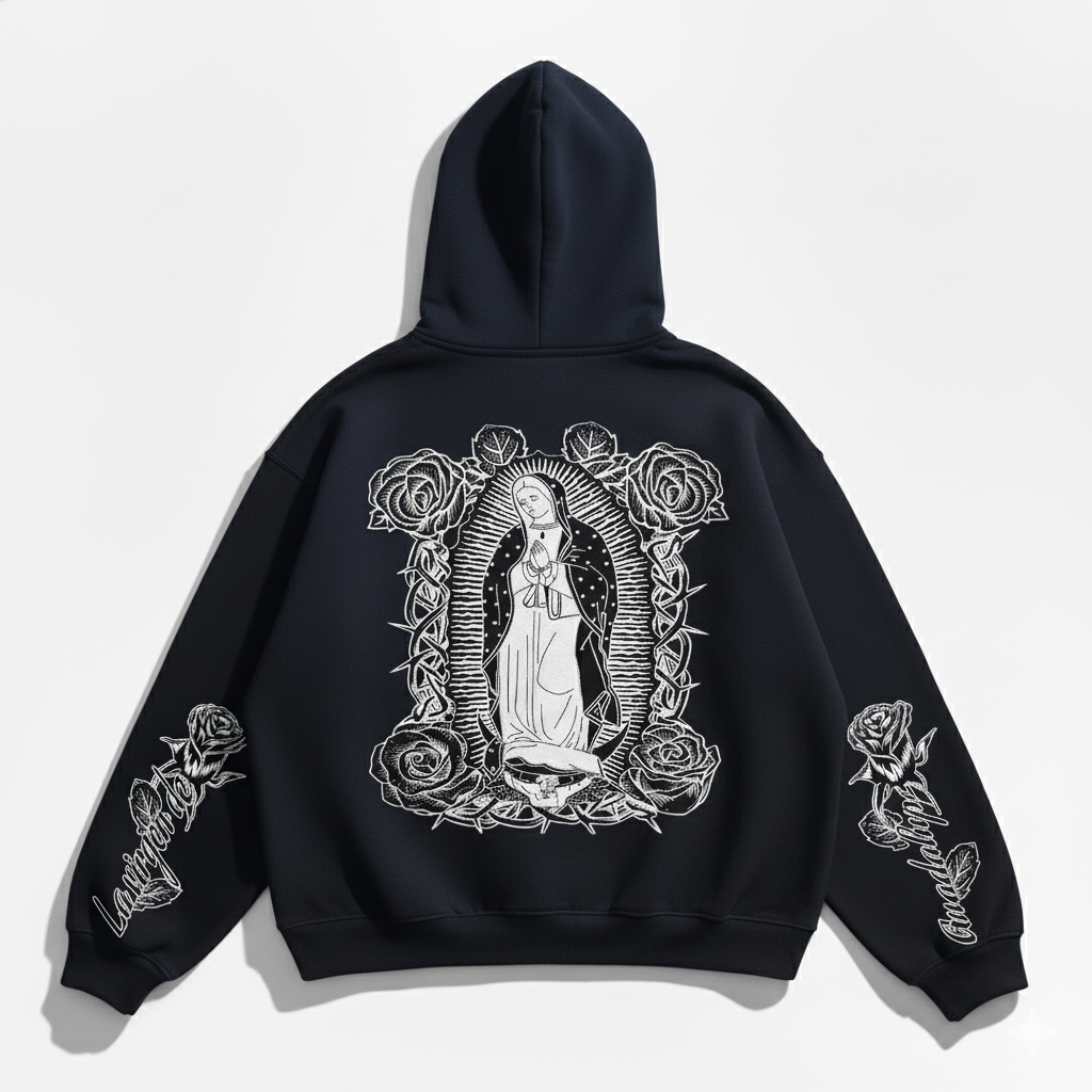 NAVY Guadalupe hoodie