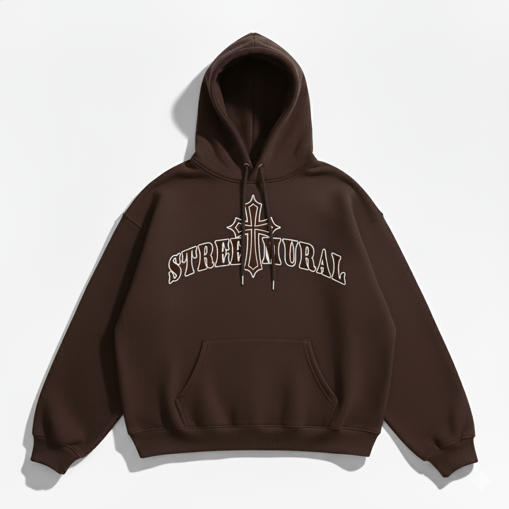 BROWN Guadalupe hoodie