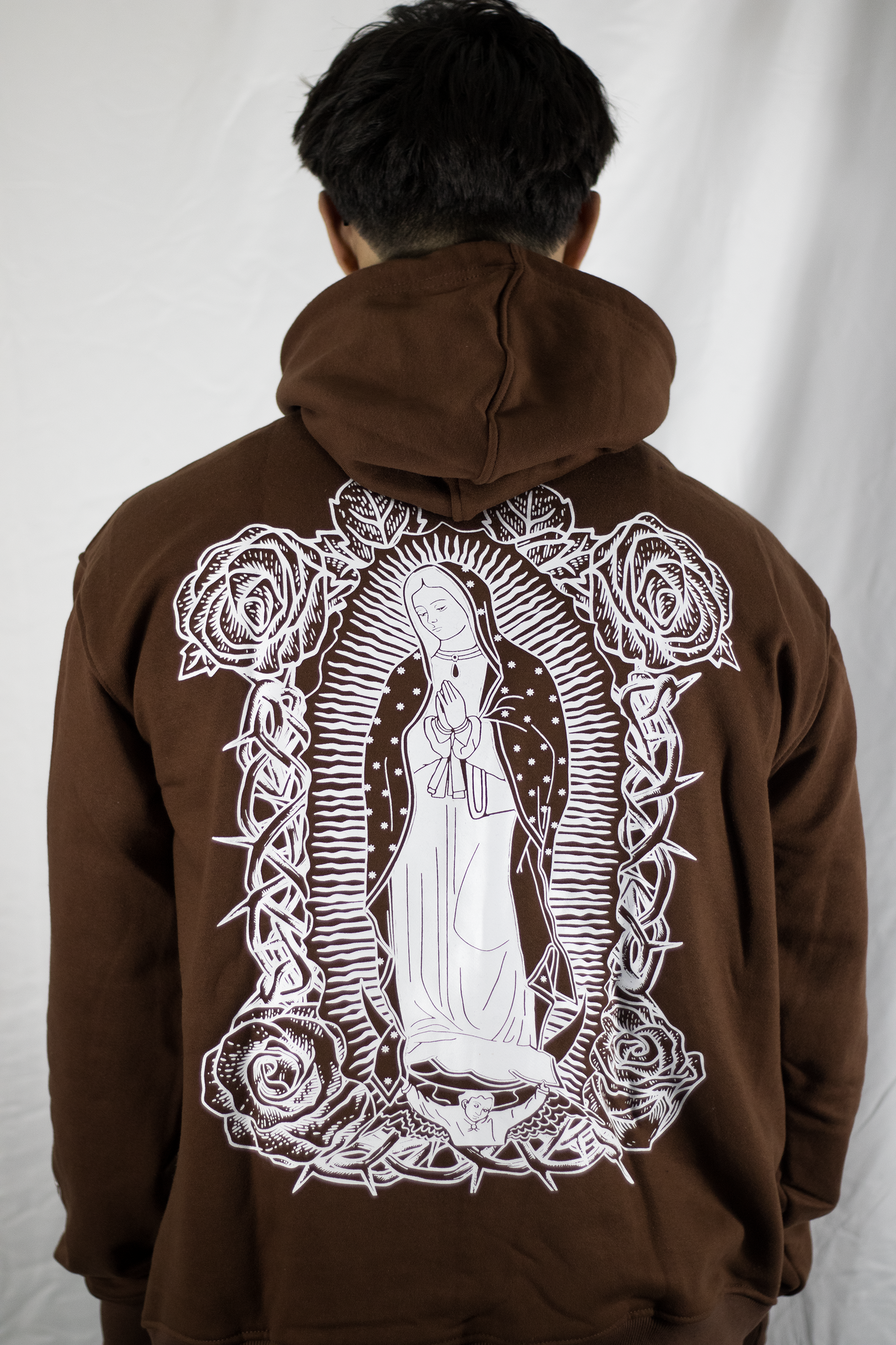 BROWN Guadalupe hoodie