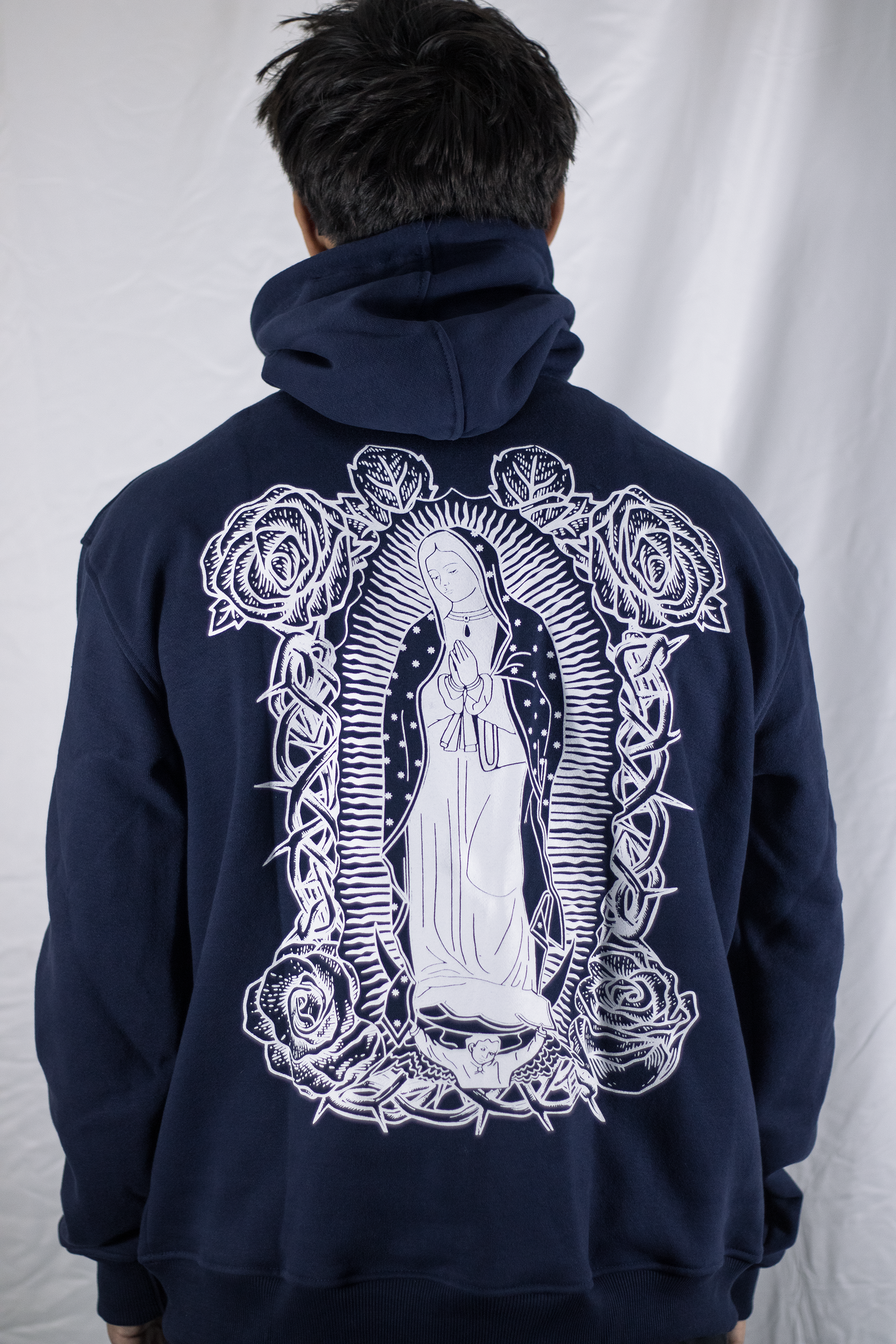 NAVY Guadalupe hoodie