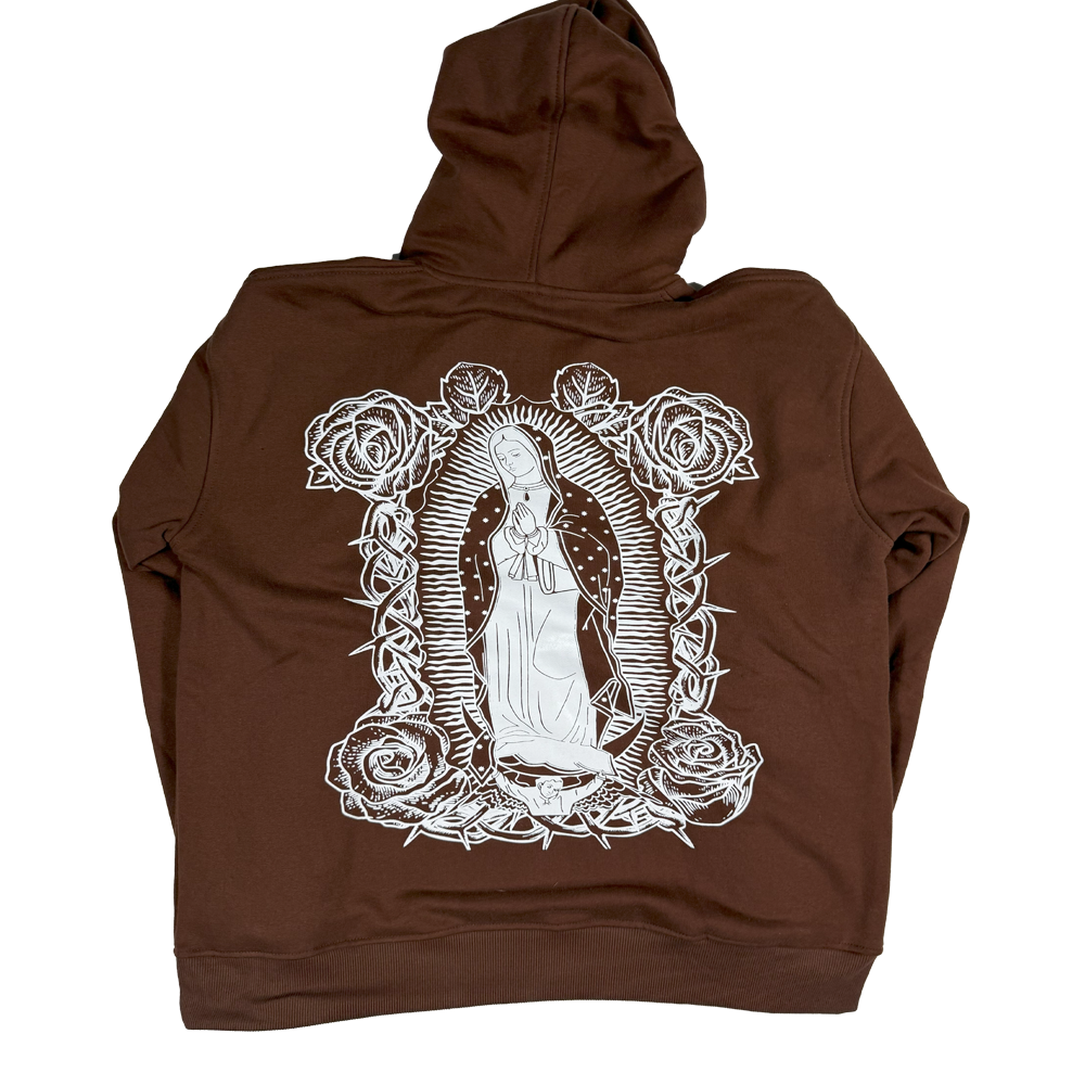 BROWN Guadalupe hoodie