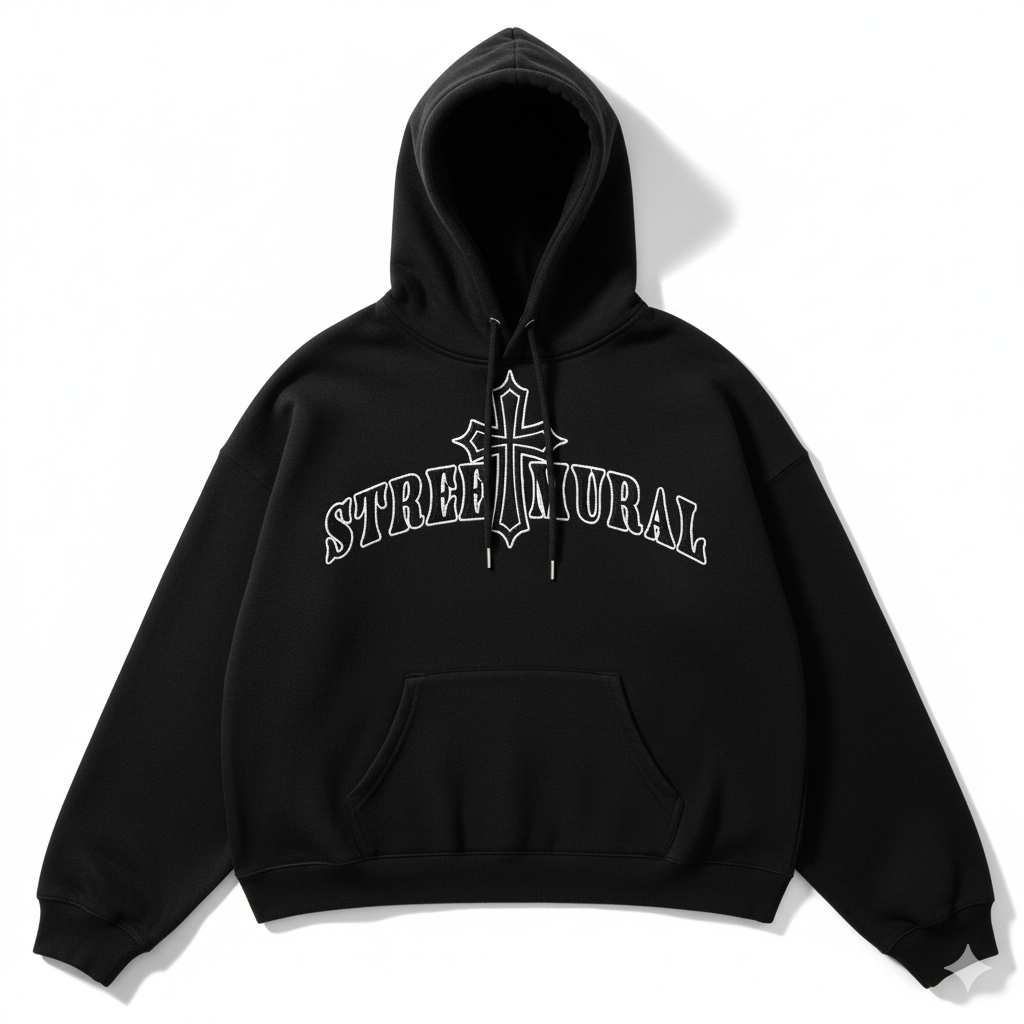 BLACK Guadalupe hoodie