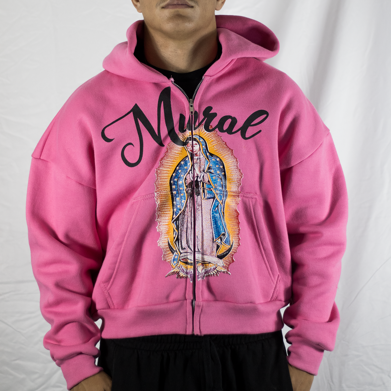 Mural Guadalupe ZIPUP PINK