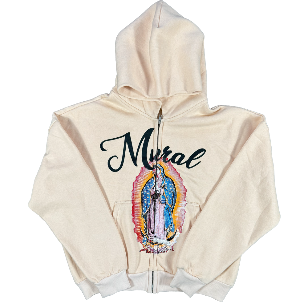 Mural Guadalupe ZIPUP CREAM